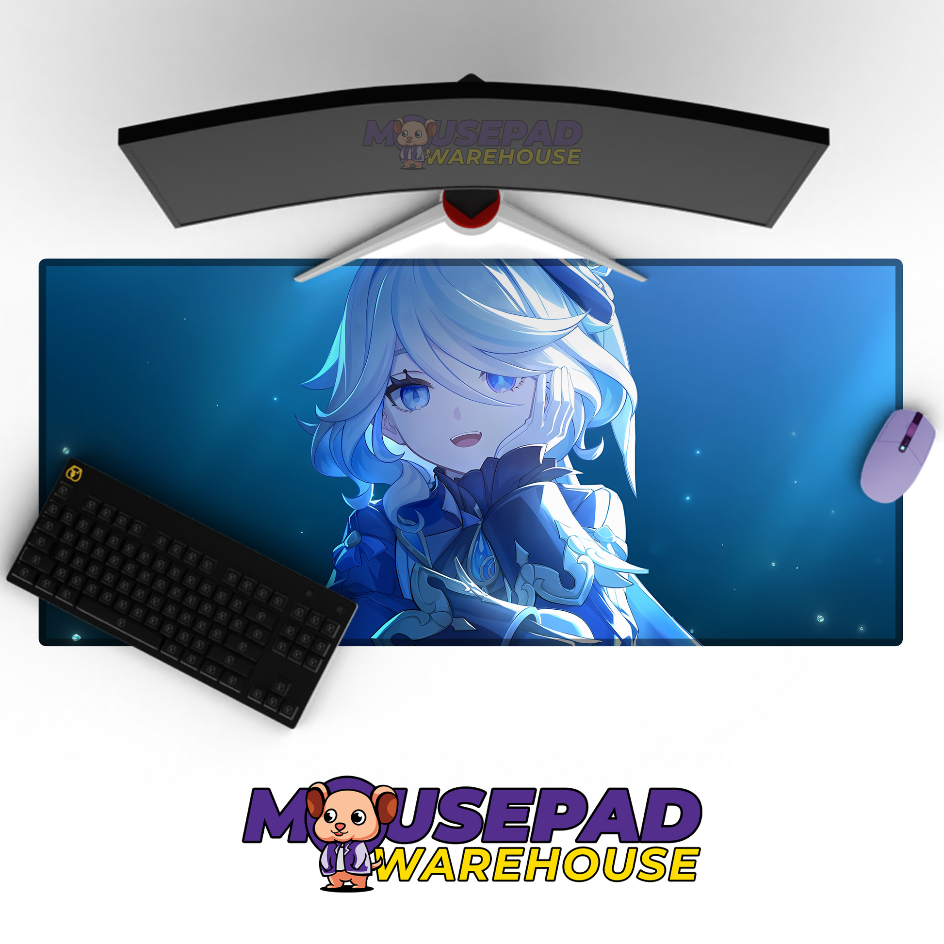 Furina Genshin Impact V5 Mousepad Mockup