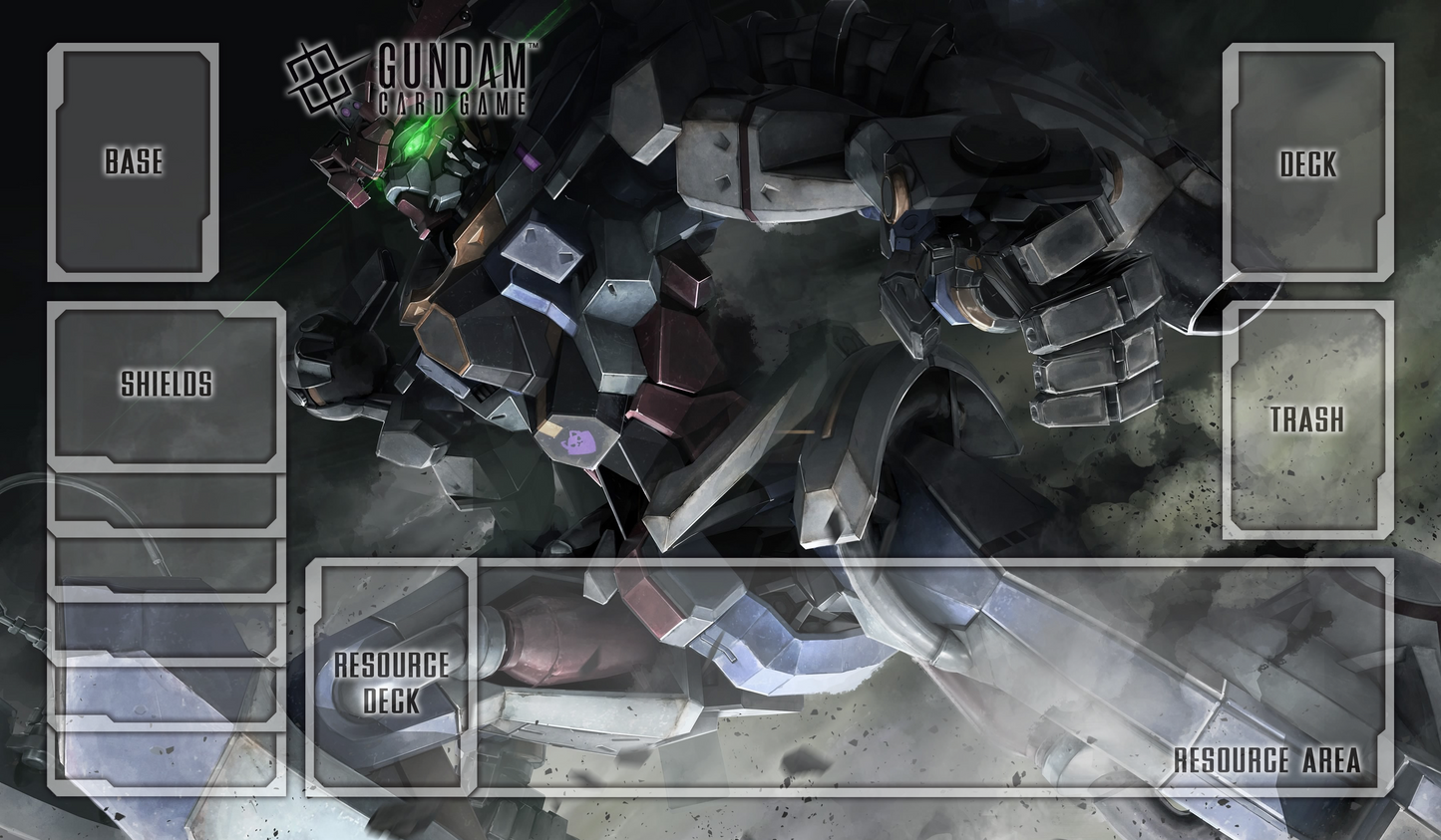 GQUX V1 Gundam TCG Playmat