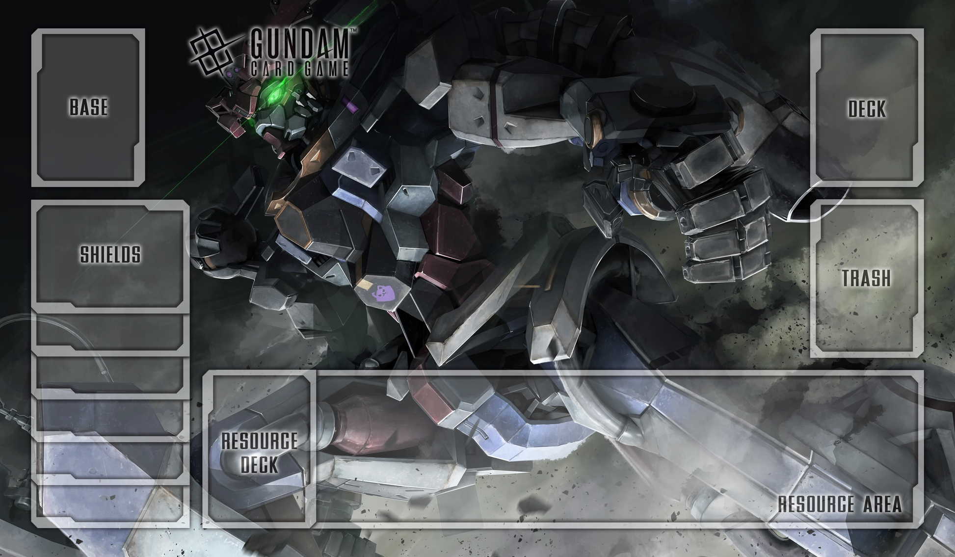 GQUX V1 Gundam TCG Playmat