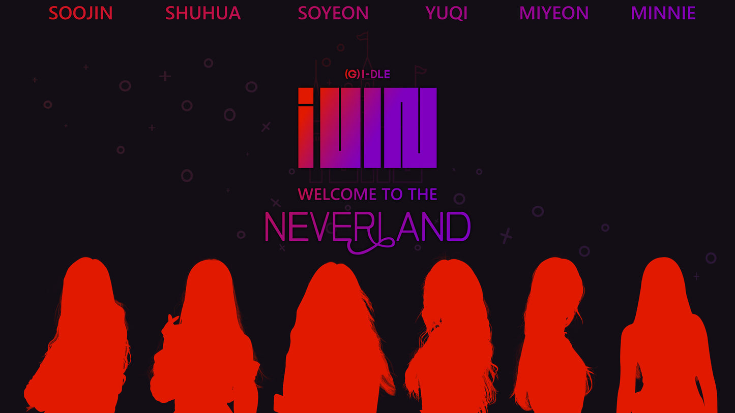 G I-DLE V4 Mousepad