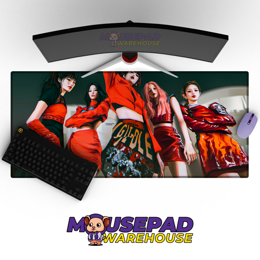 G I-DLE V5 Mousepad Mockup