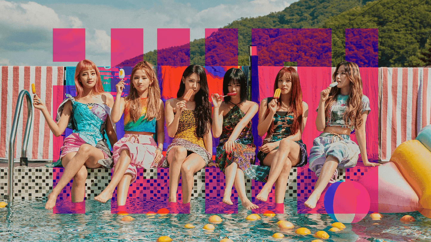 G I-DLE V7 Mousepad
