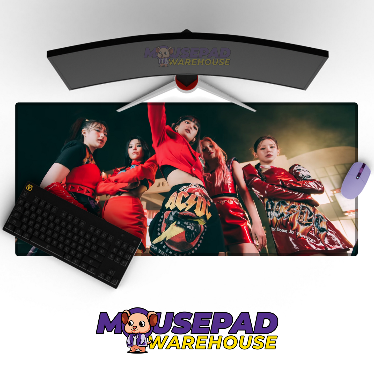 G I-DLE V9 Mousepad Mockup