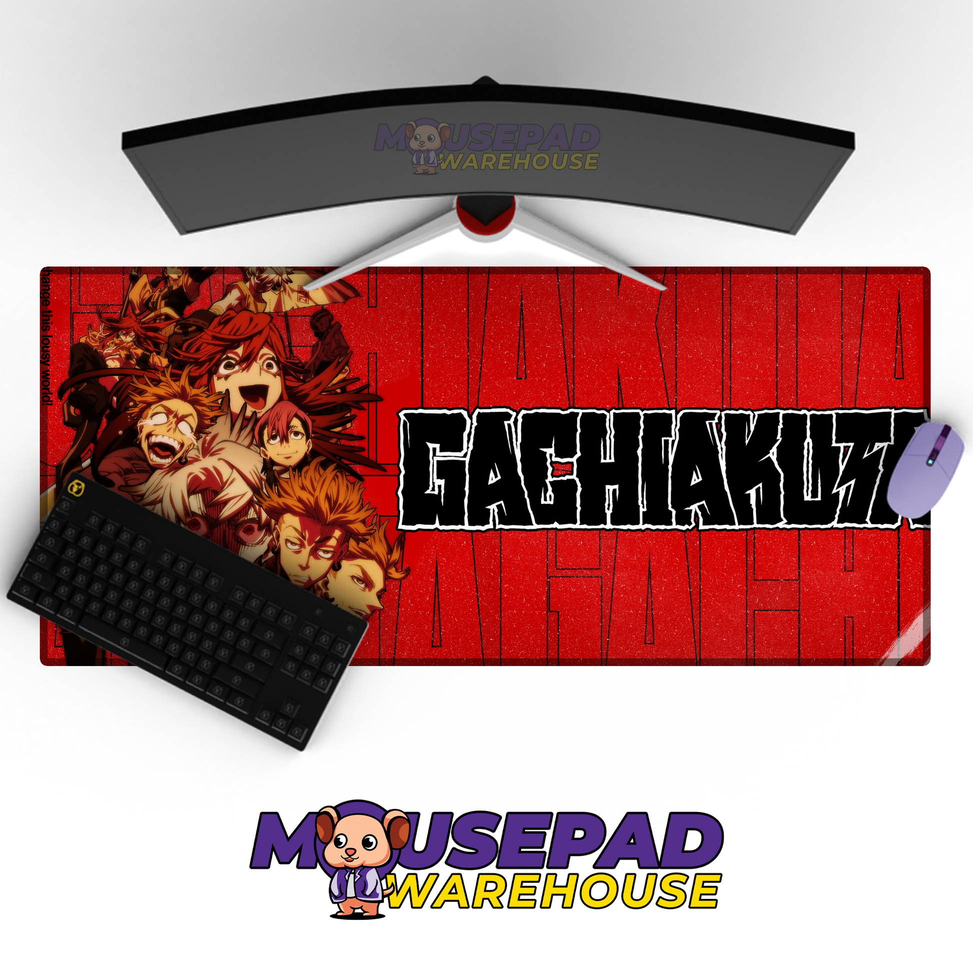 Gachiakuta V20 Mousepad Mockup