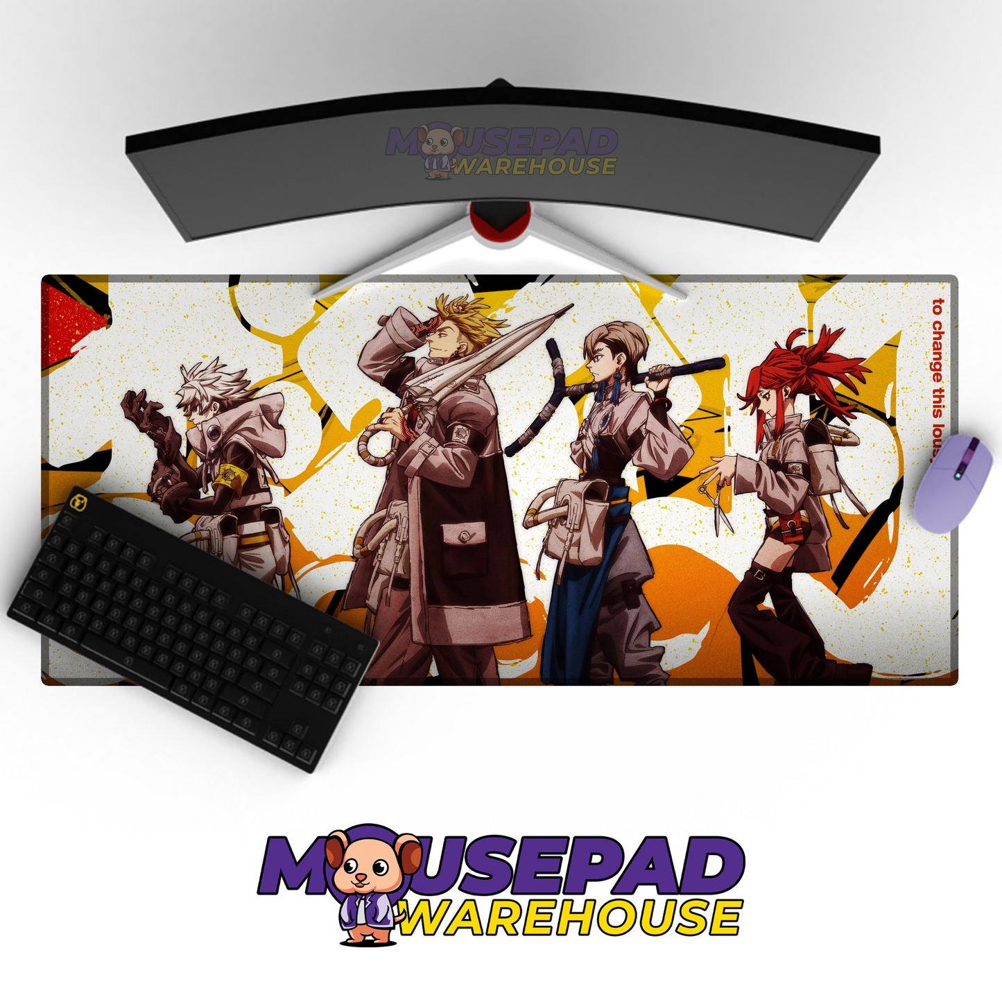 Gachiakuta V34 Mousepad Mockup