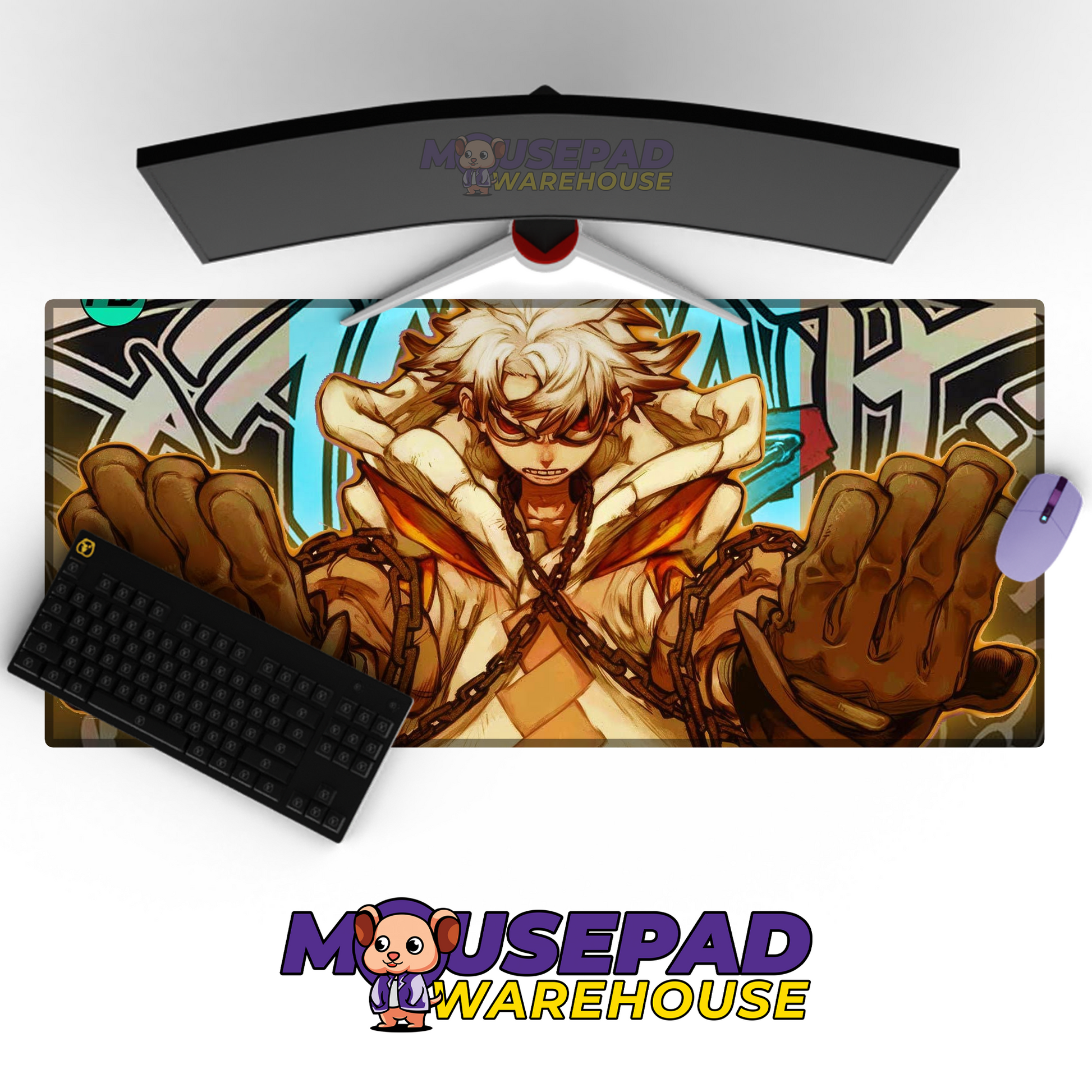 Gachiakuta V6 Mousepad Mockup