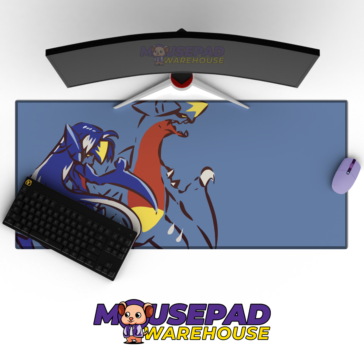 Garchomp Silhouette V5 Mockup