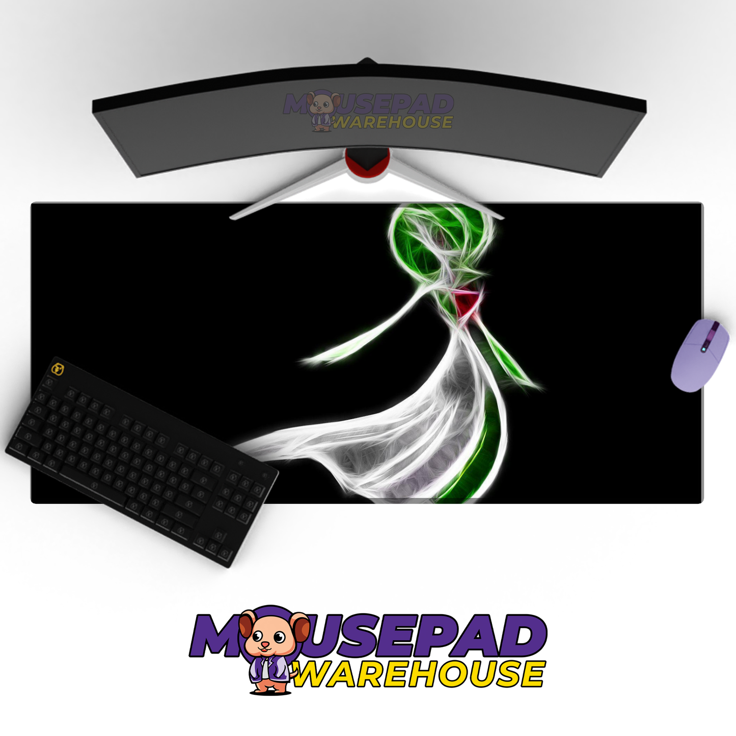 Gardevoir Neon Art Mockup