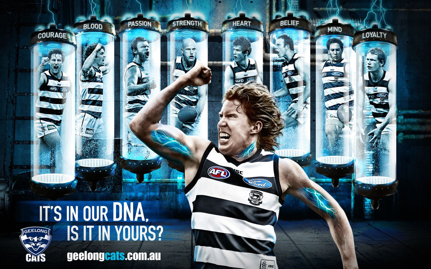 Geelong Cats V2 Mousepad Deskmat
