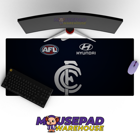 Geelong Cats V4 Mousepad Deskmat Mockup