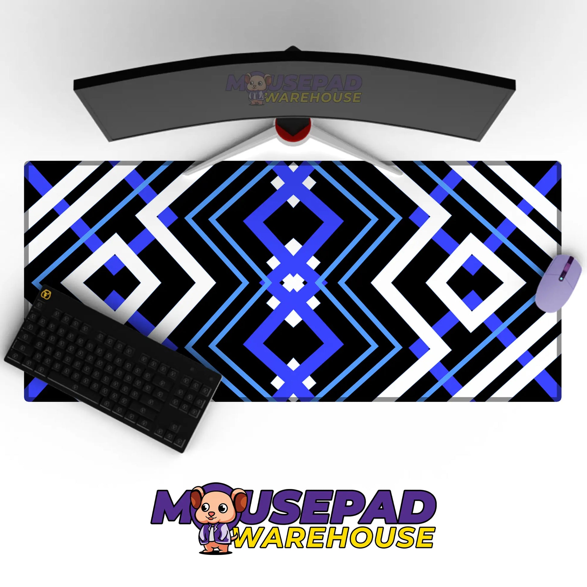 Geometric Pattern Mousepad 1113071 - Mousepad Warehouse