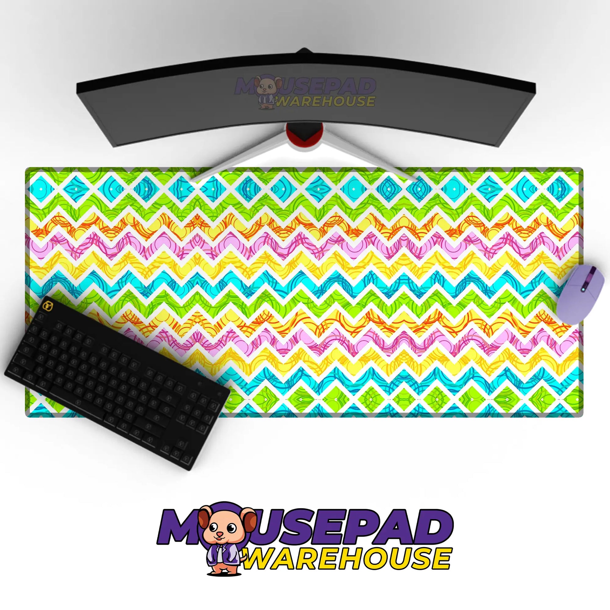 Geometric Pattern Mousepad 947265 - Mousepad Warehouse