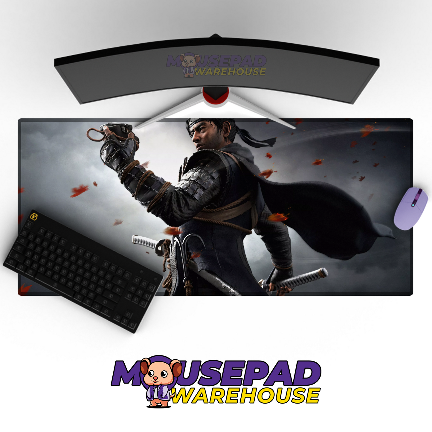 Ghost of Tsushima V11 Mousepad Mockup