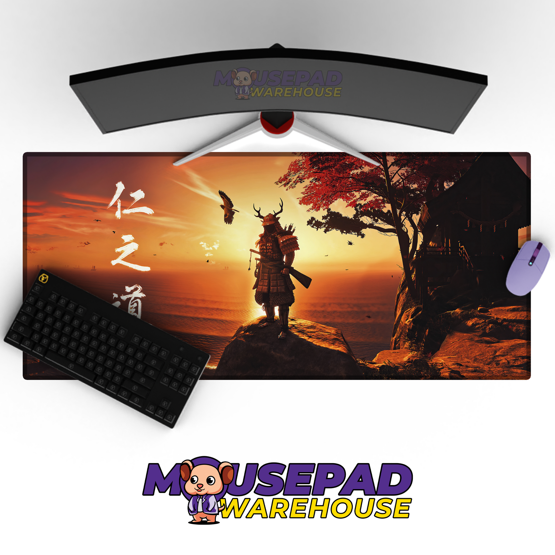 Ghost of Tsushima V13 Mousepad Mockup