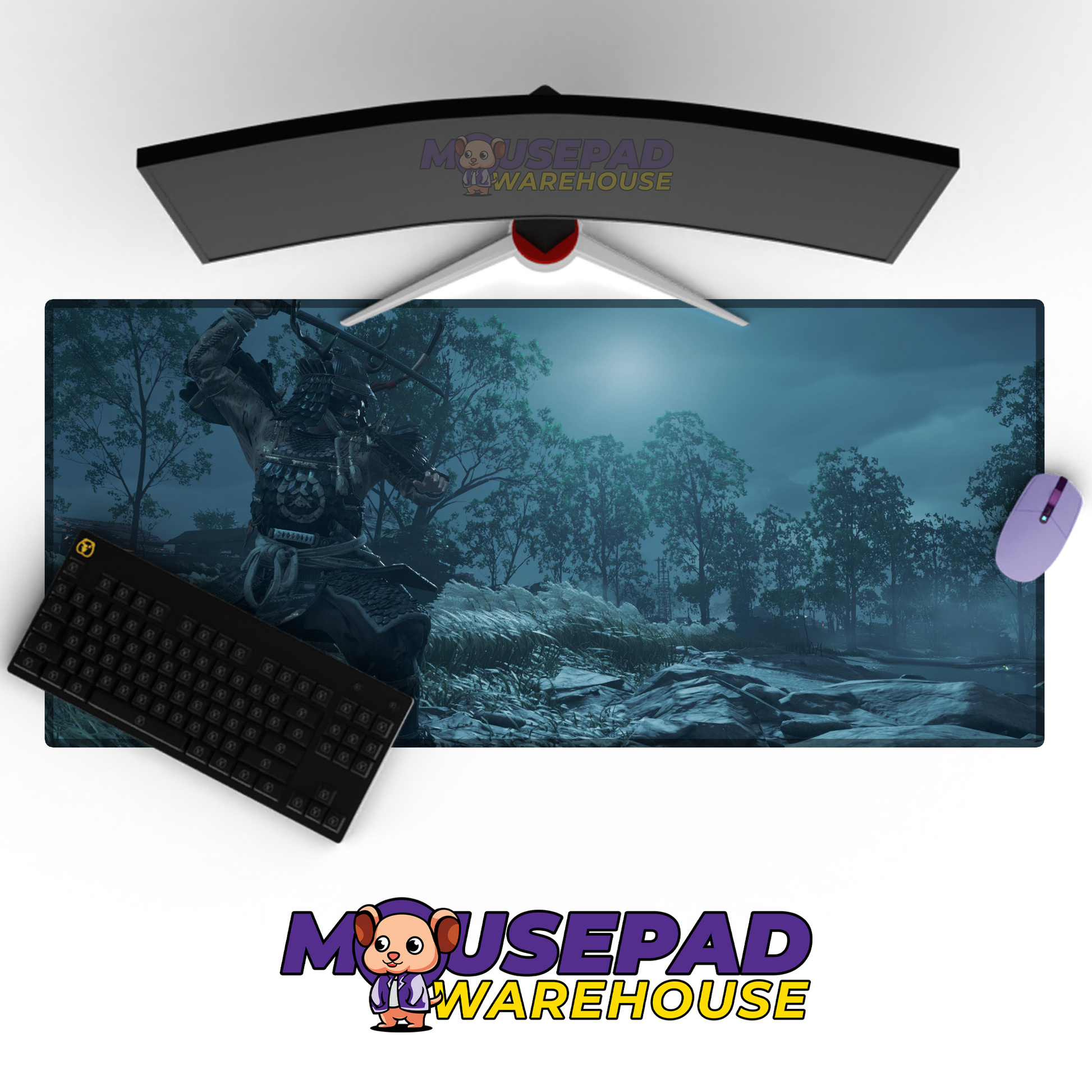 Ghost of Tsushima V14 Mousepad Mockup