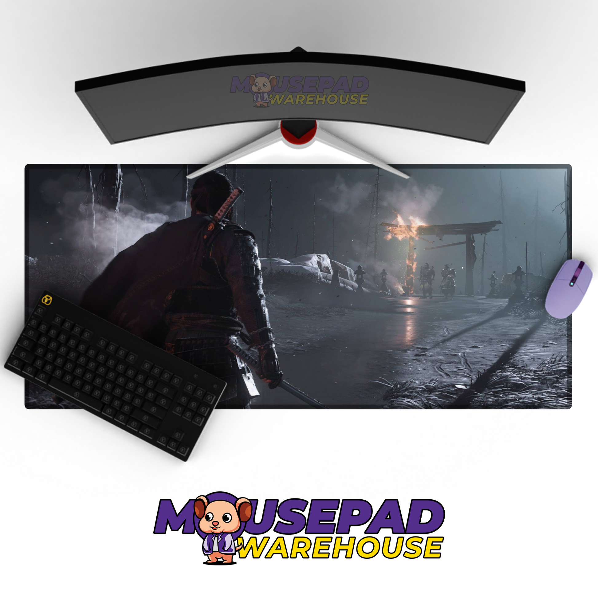 Ghost of Tsushima V15 Mousepad Mockup