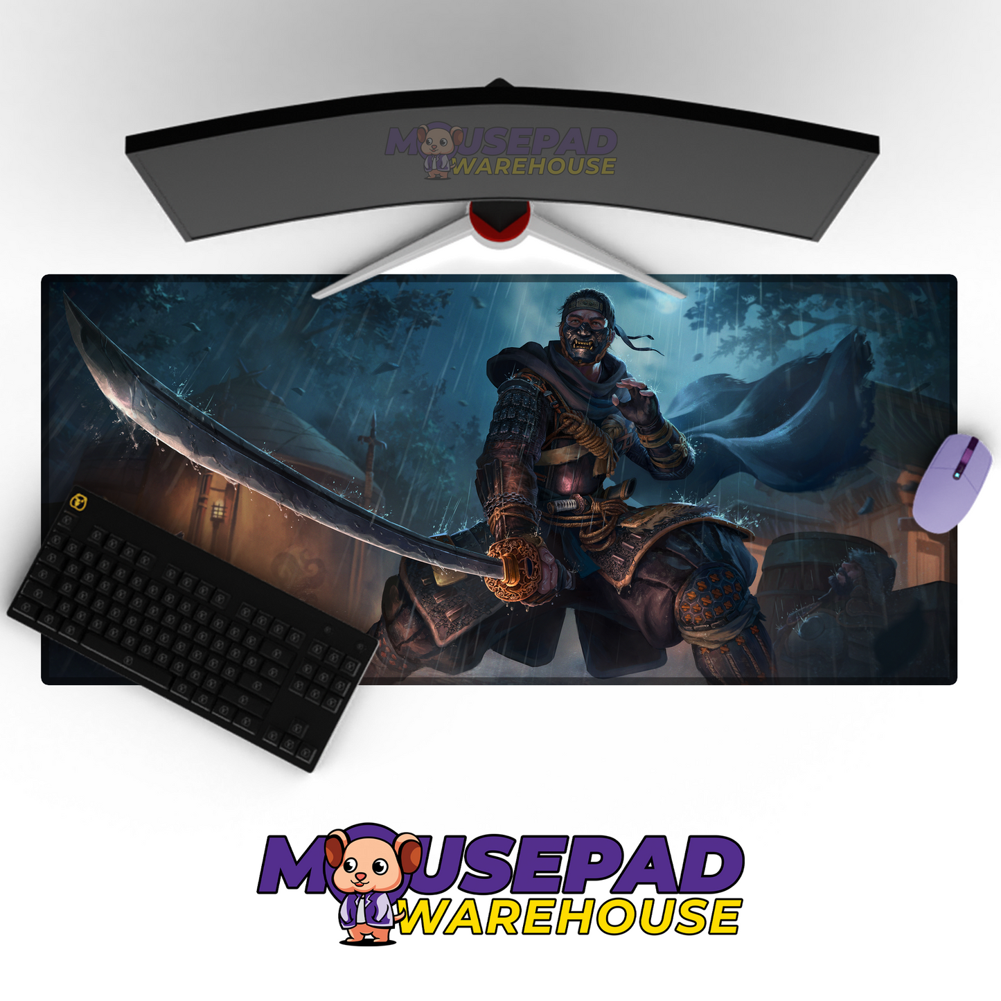 Ghost of Tsushima V18 Mousepad Mockup