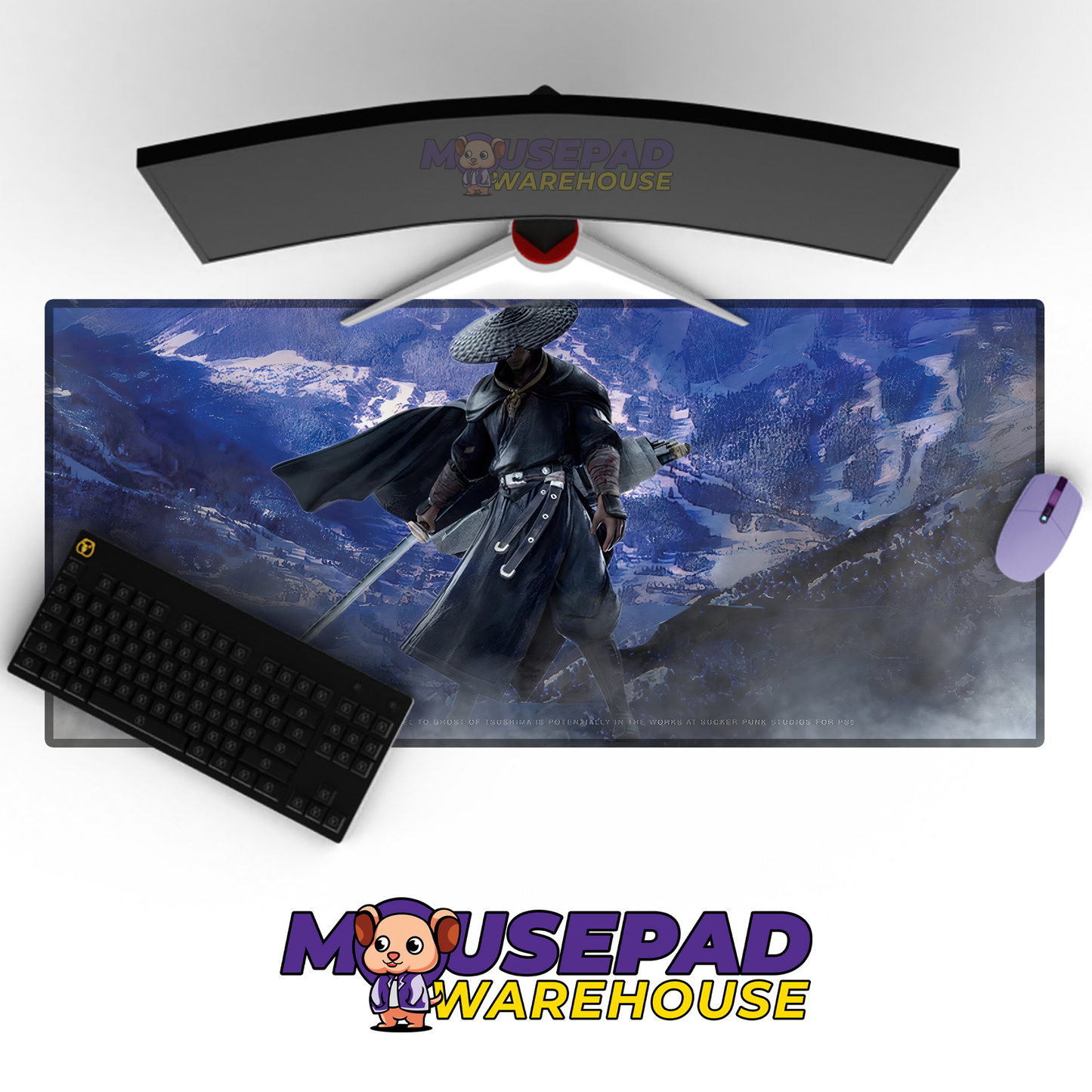 Ghost of Tsushima V19 Mousepad Mockup