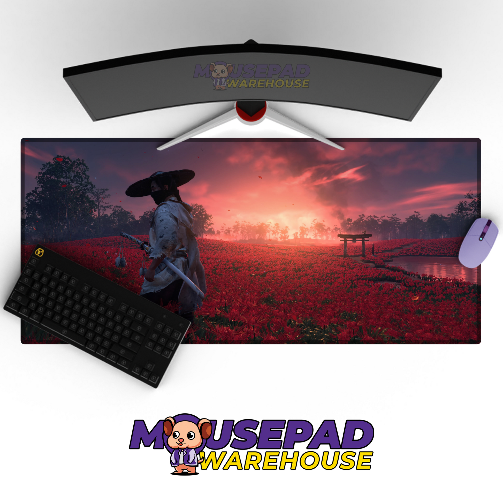 Ghost of Tsushima V21 Mousepad Mockup