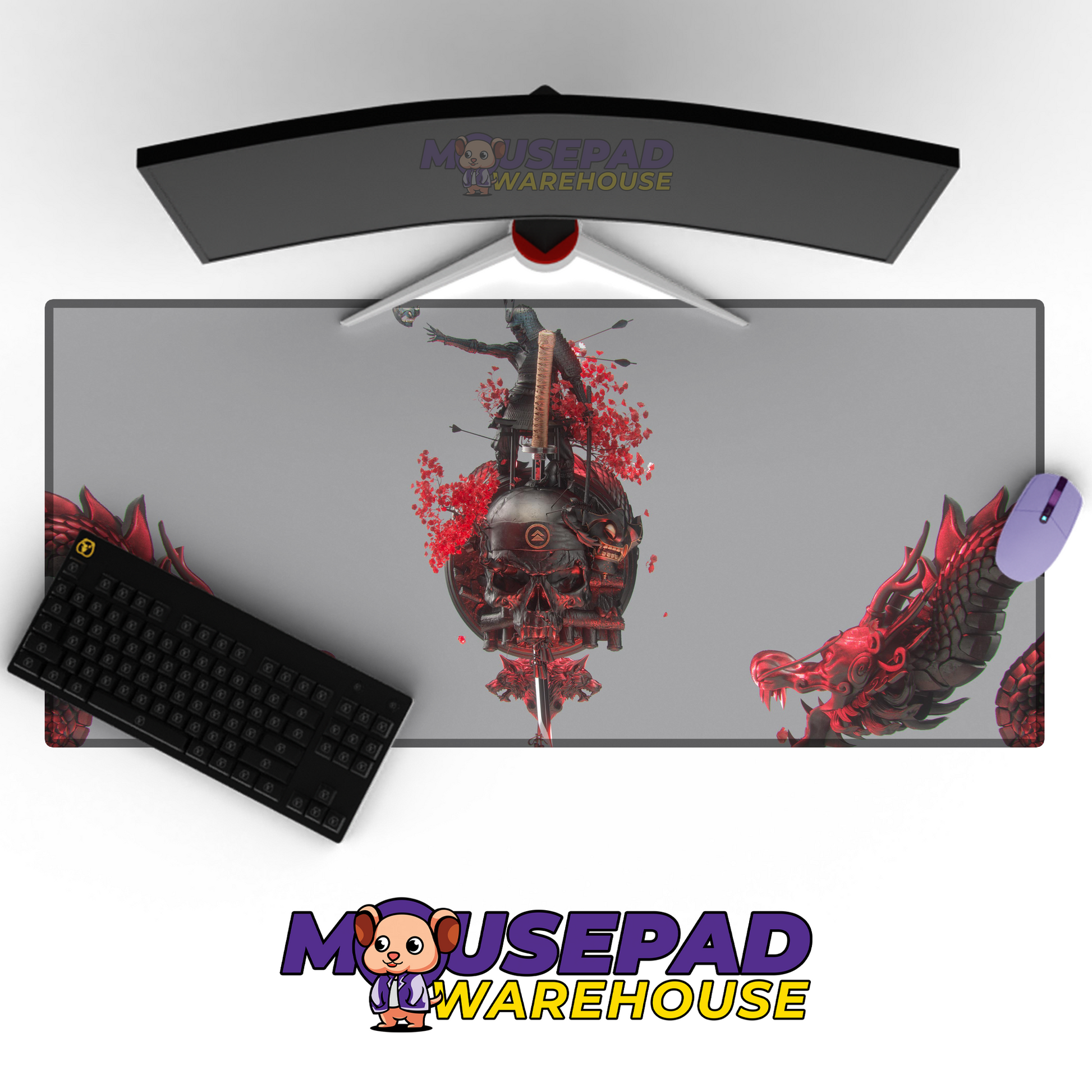Ghost of Tsushima V23 Mousepad Mockup