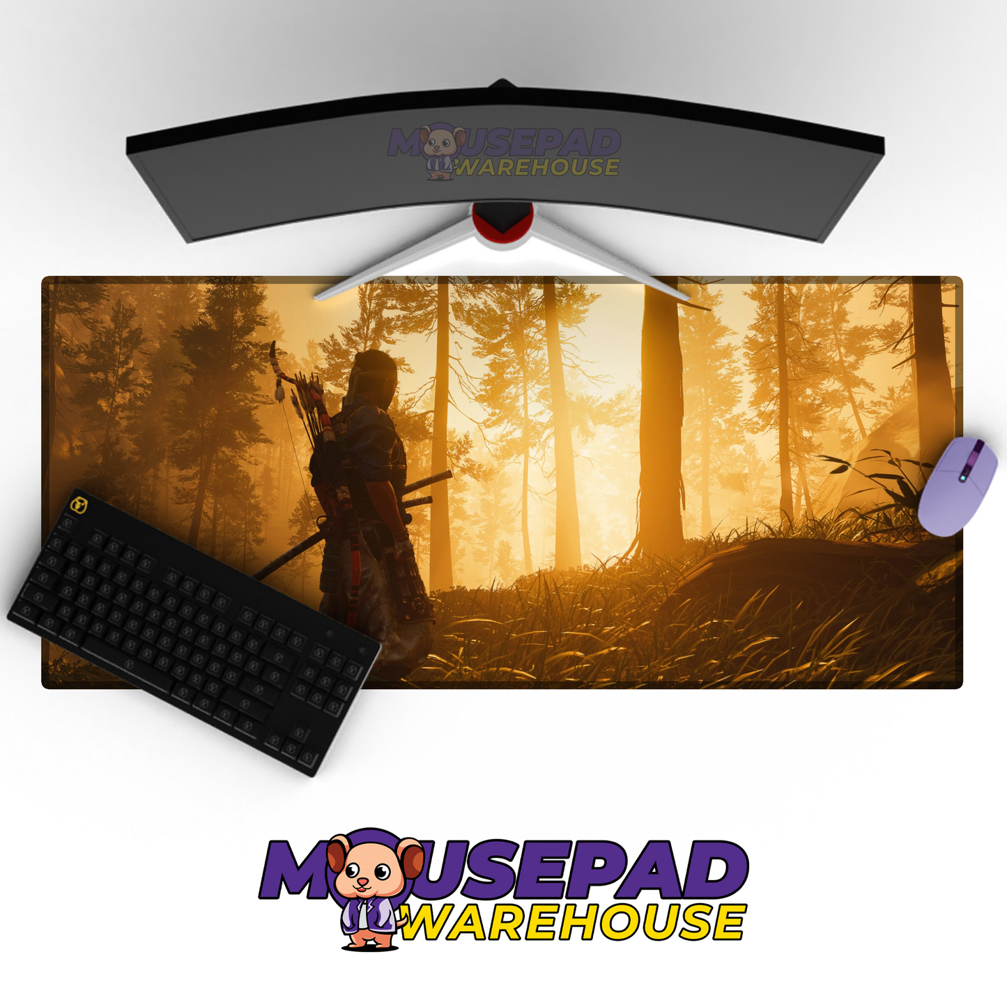 Ghost of Tsushima V25 Mousepad Mockup