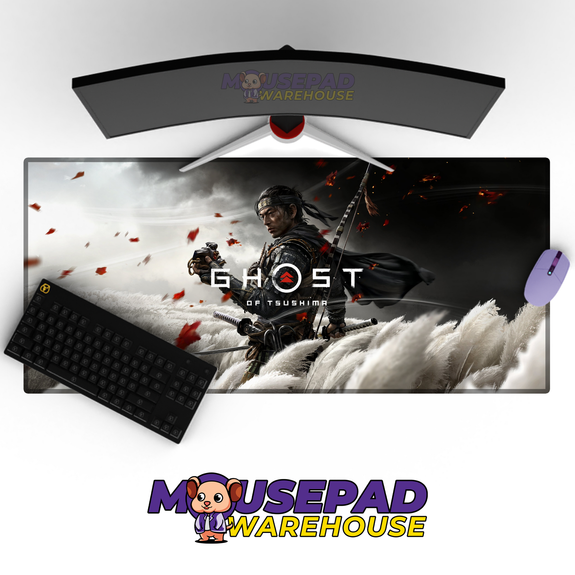 Ghost of Tsushima V28 Mousepad Mockup