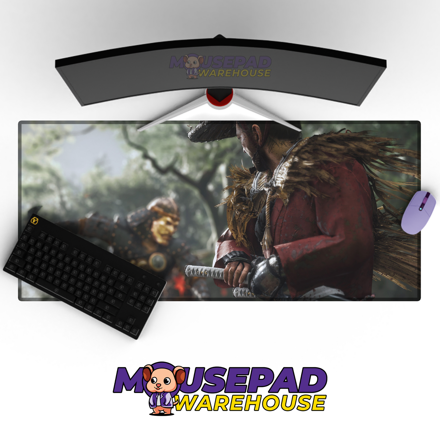 Ghost of Tsushima V3 Mousepad Mockup