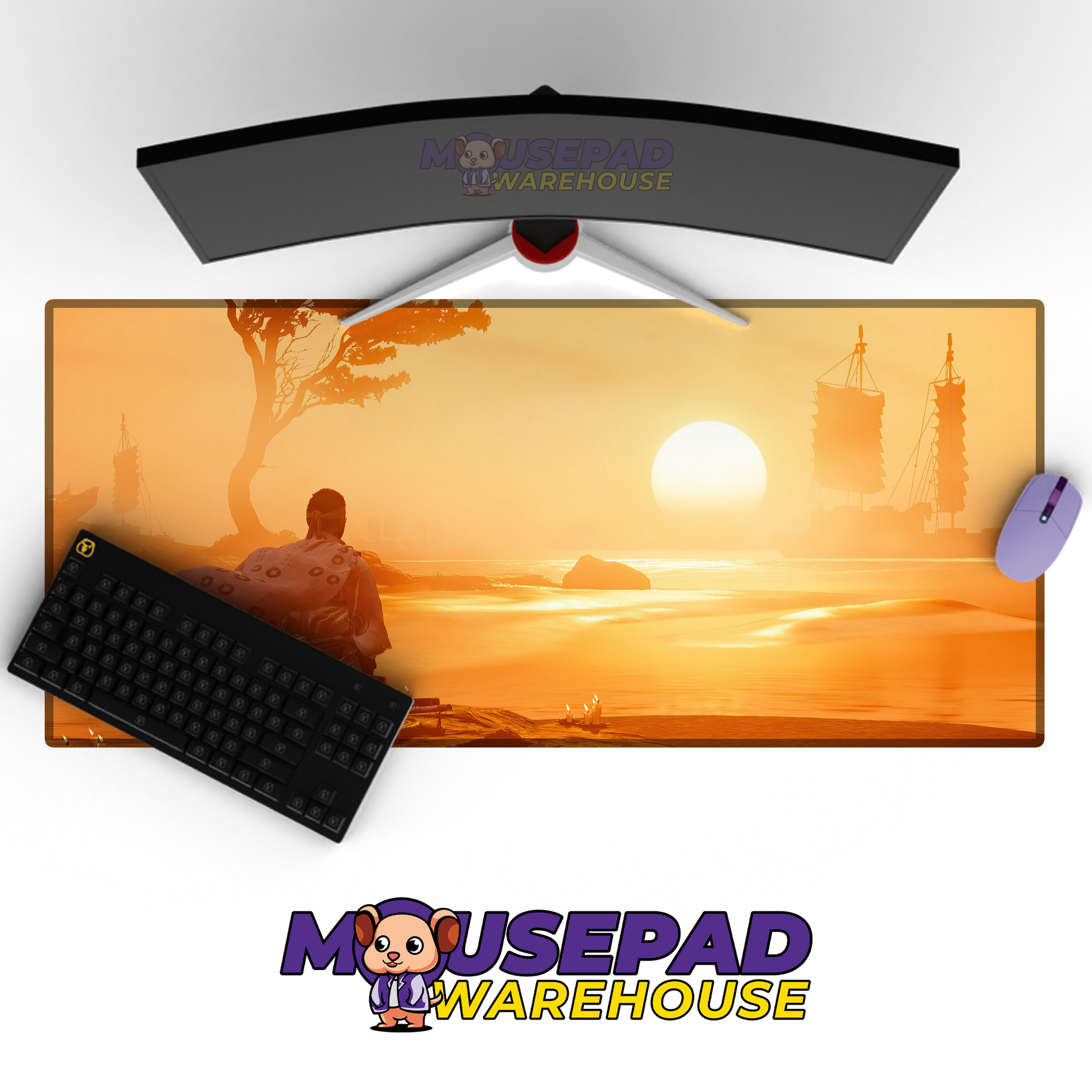 Ghost of Tsushima V4 Mousepad Mockup