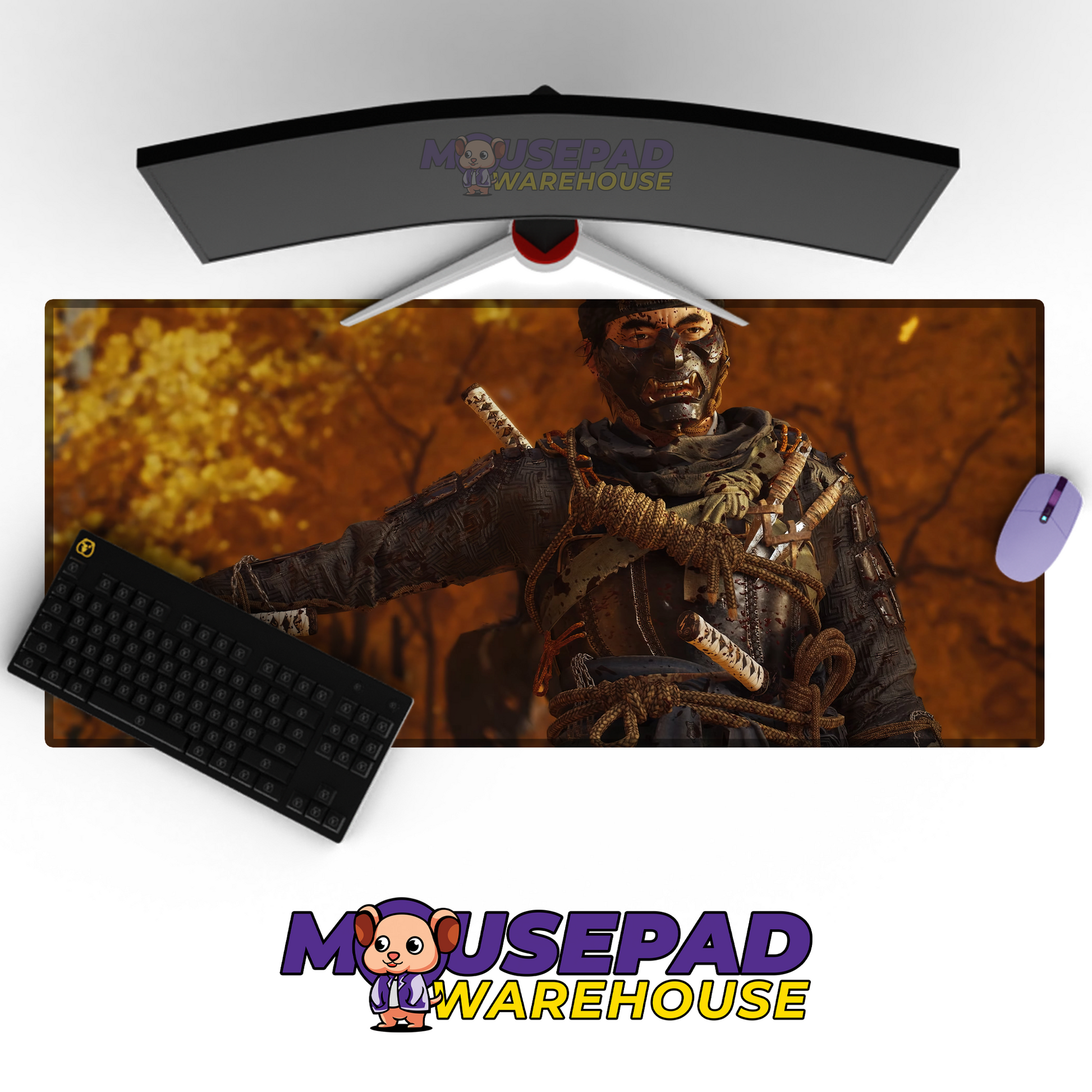 Ghost of Tsushima V9 Mousepad Mockup