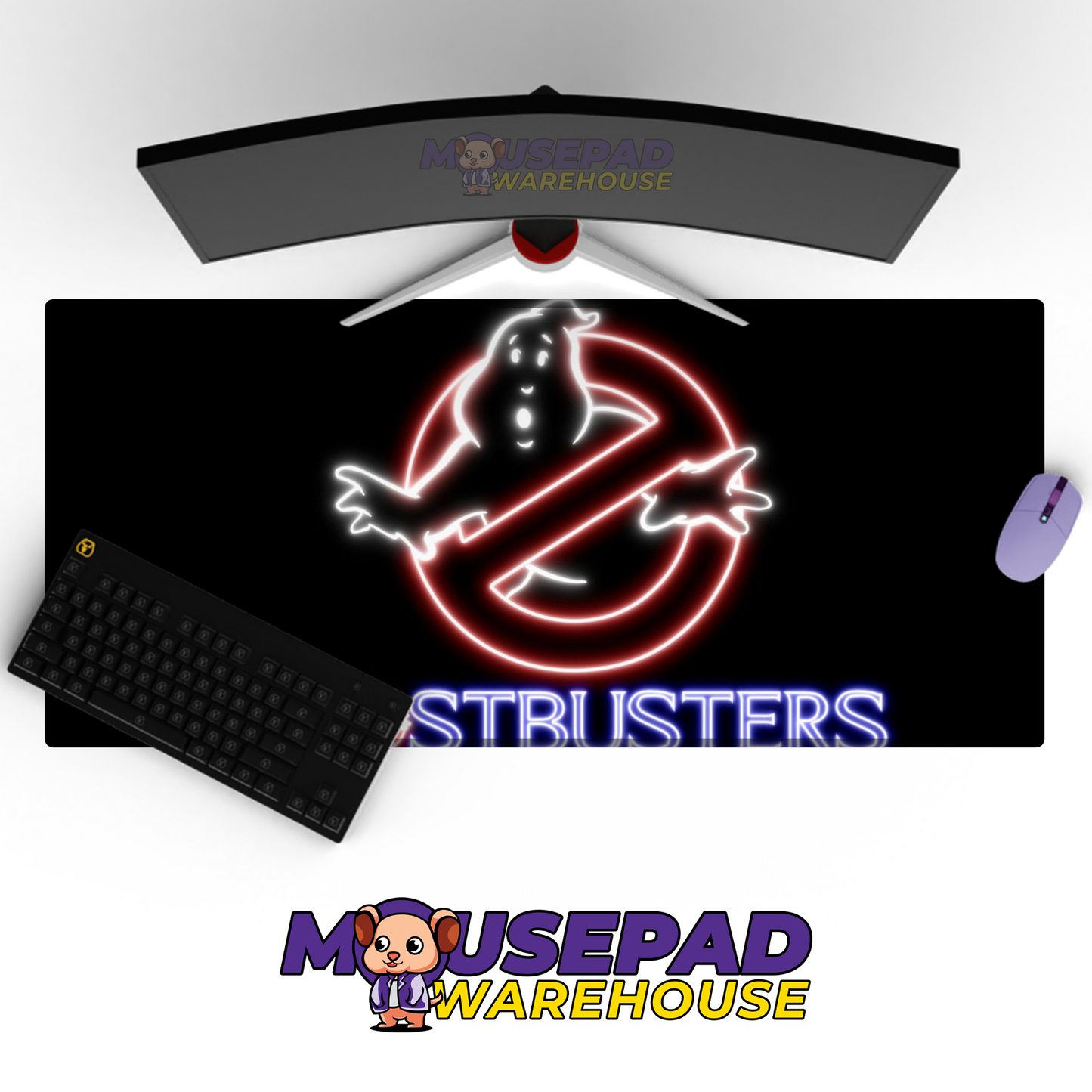 Ghostbusters V8 Mousepad Mockup