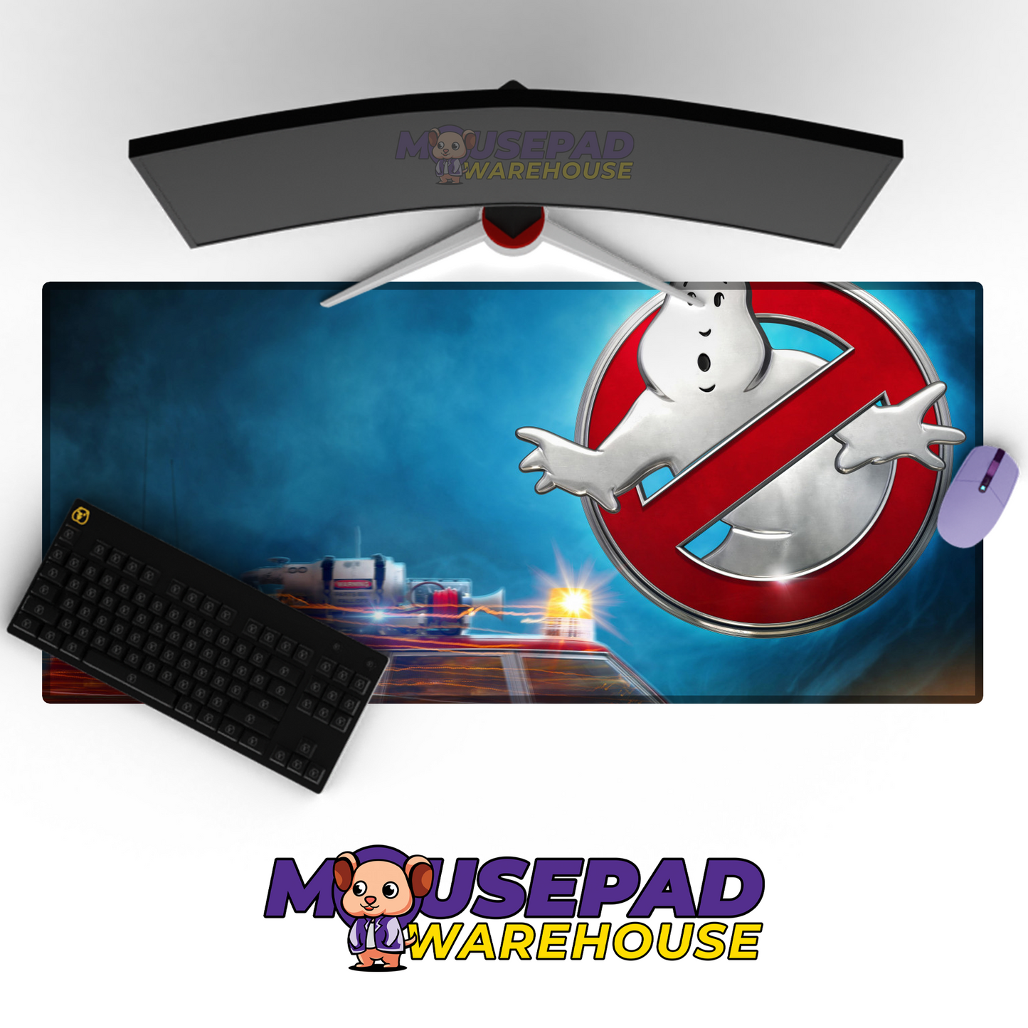 Ghostbusters V9 Mousepad Mockup