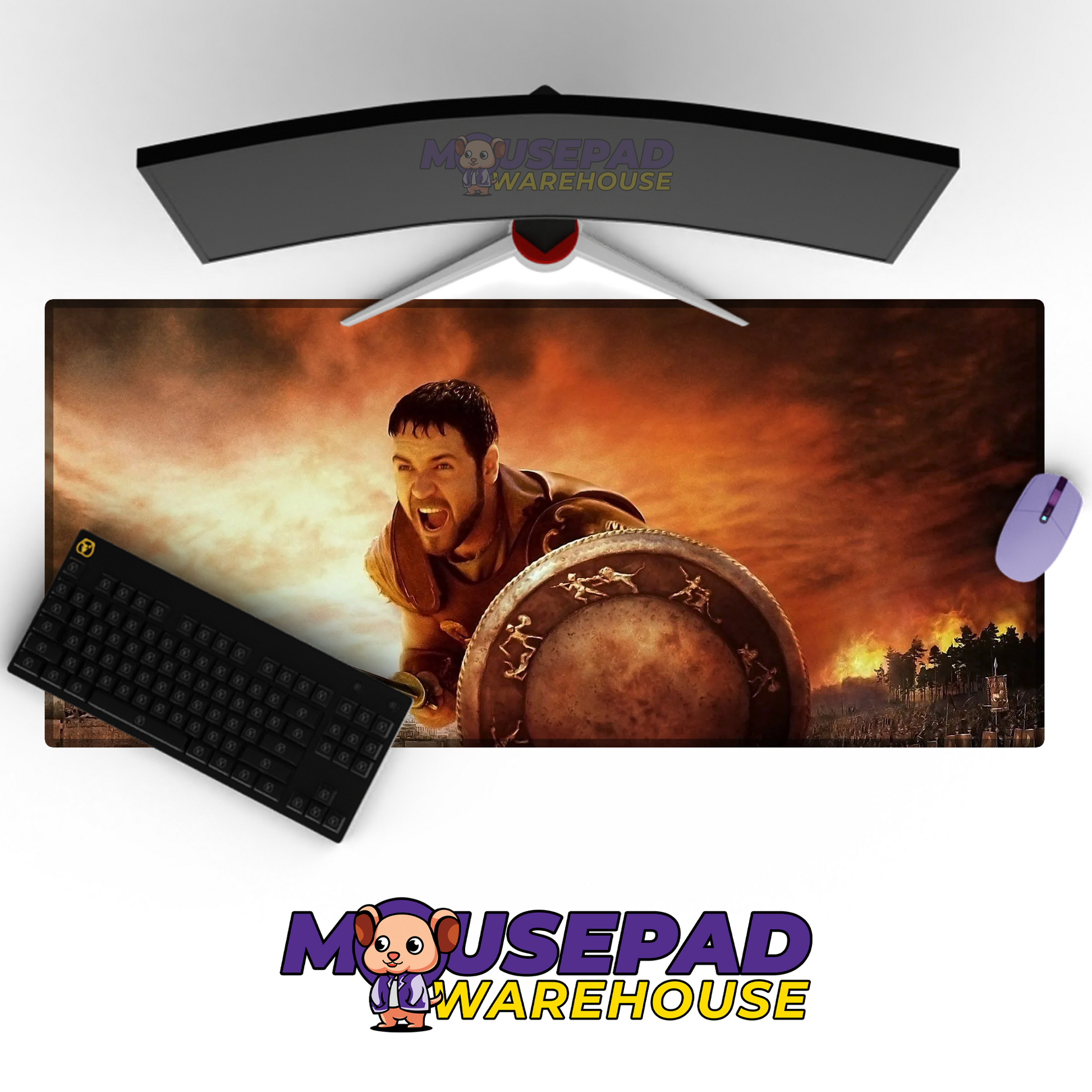 Gladiator V8 Mousepad Mockup