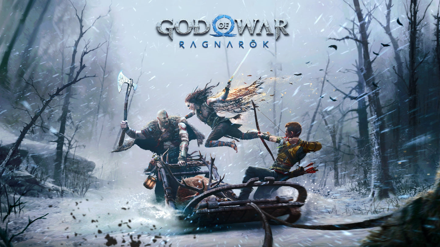 God of War Ragnarok V12 Mousepad