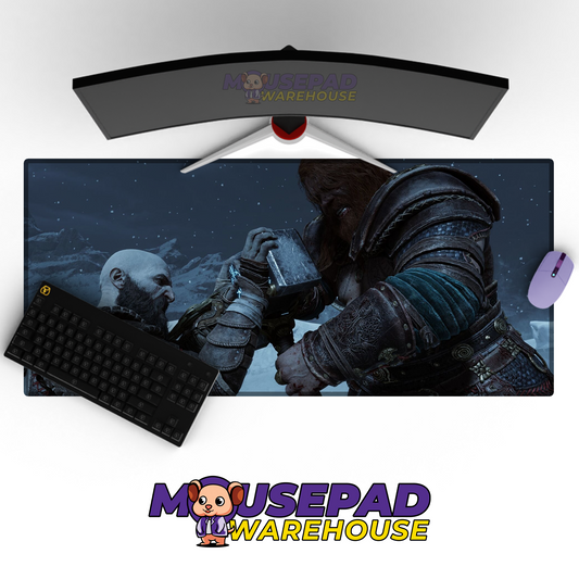 God of War Ragnarok V14 Mousepad Mockup