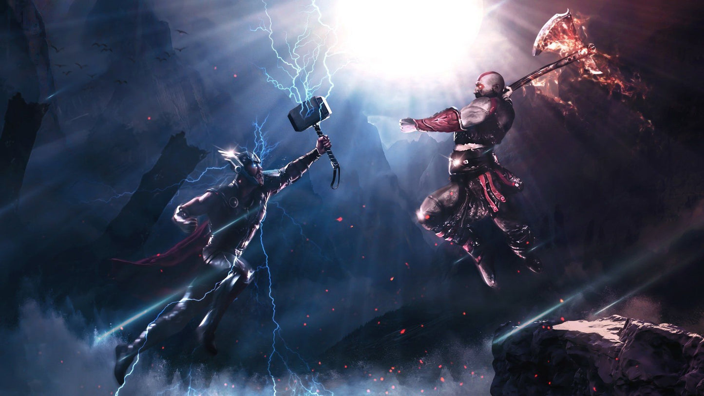 God of War Ragnarok V16 Mousepad