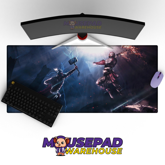 God of War Ragnarok V16 Mousepad Mockup