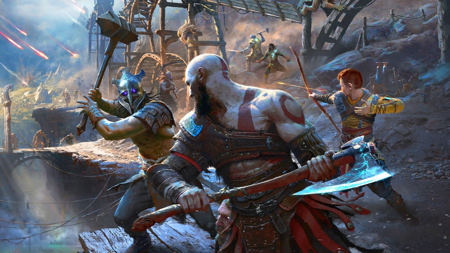 God of War Ragnarok V17 Mousepad