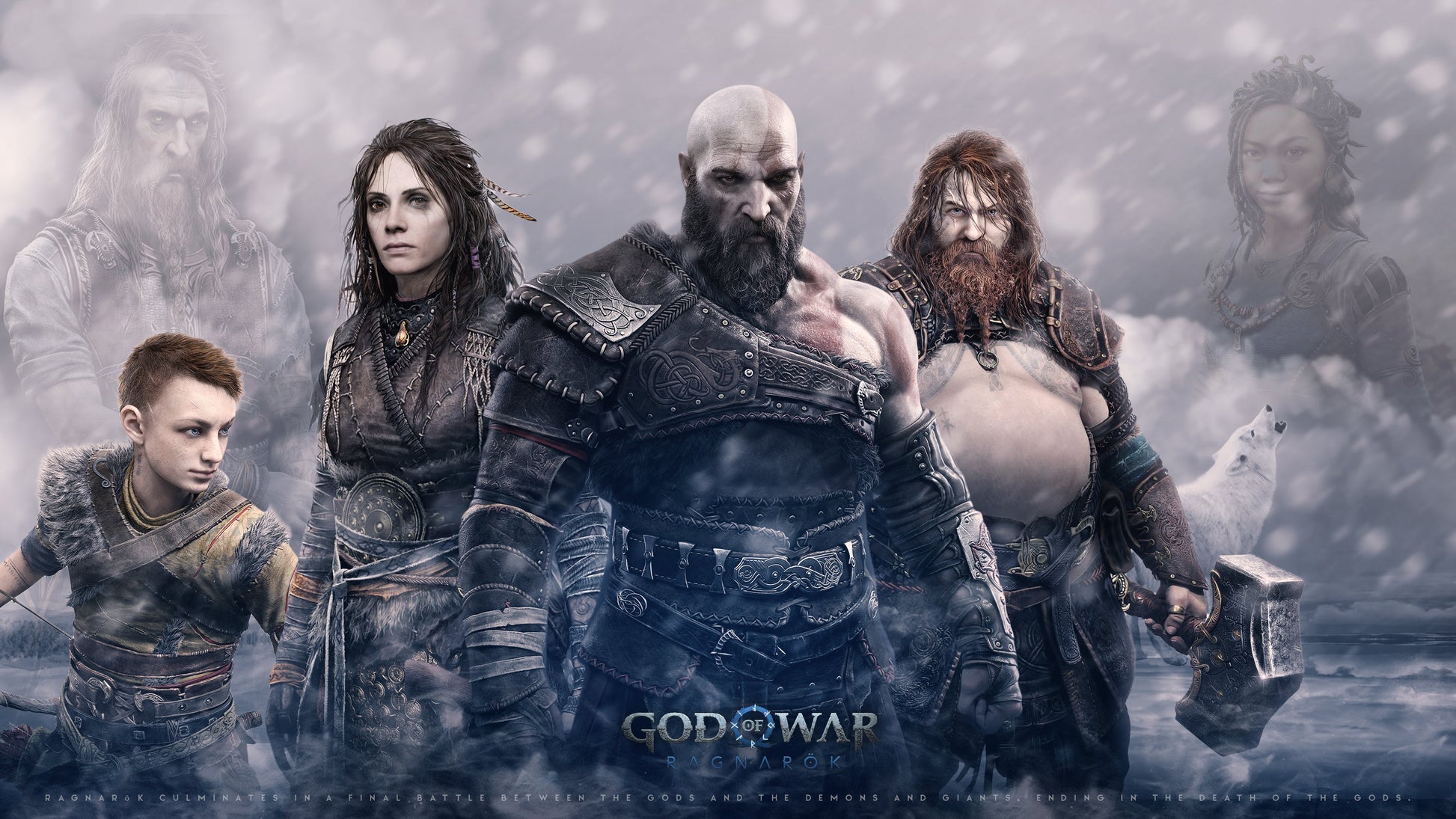 God of War Ragnarok V4 Mousepad
