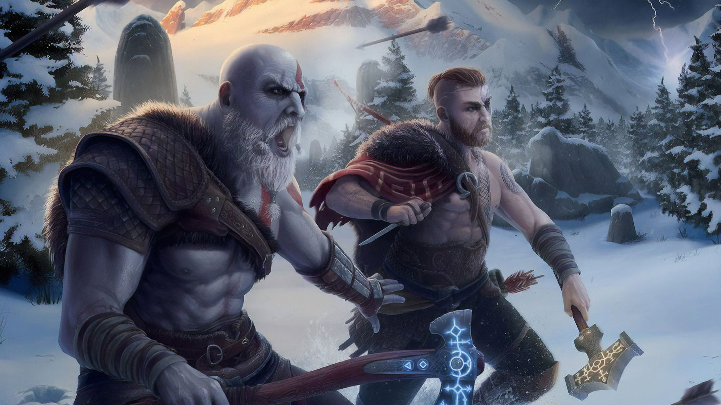 God of War Ragnarok V5 Mousepad