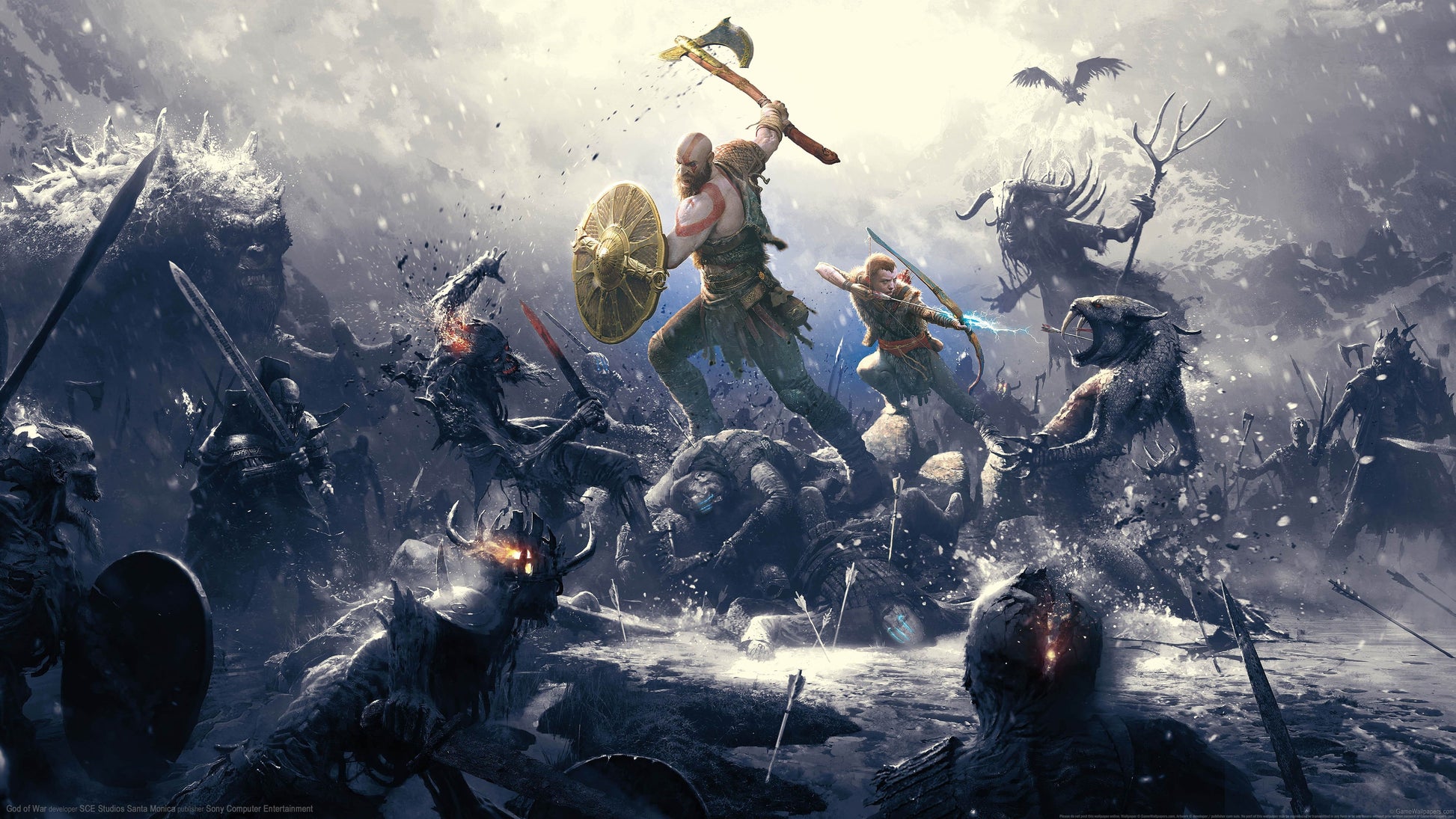 God of War Ragnarok V7 Mousepad