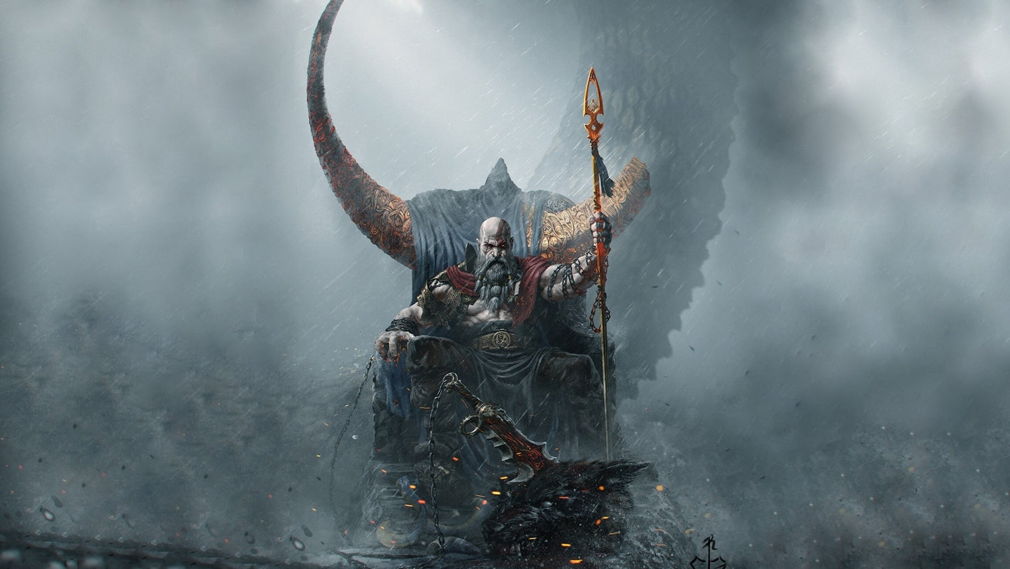 God of War Ragnarok V8 Mousepad