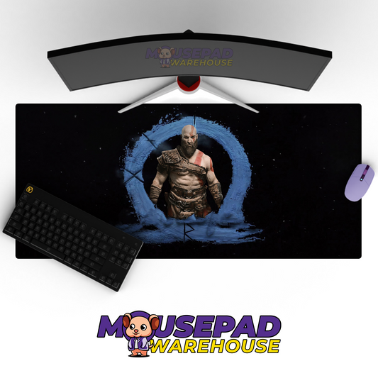 God of War Ragnarok V9 Mousepad Mockup