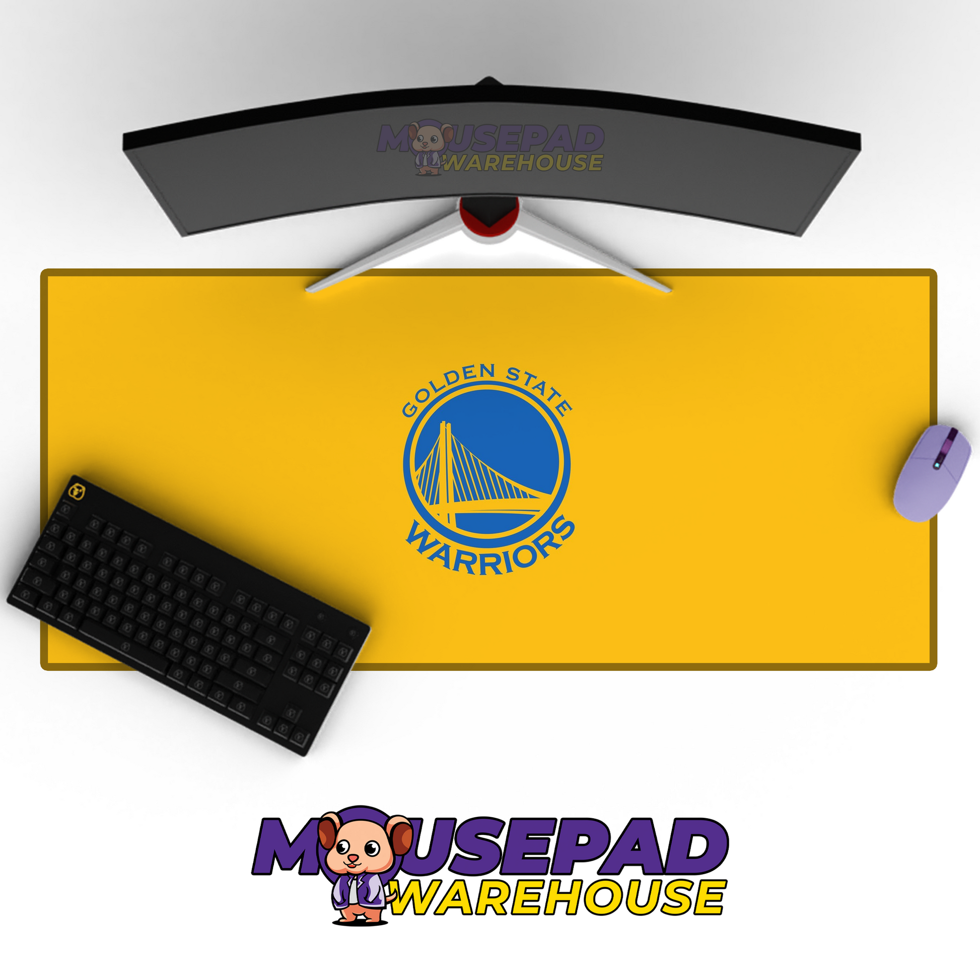 Golden State Warriors V11 Mousepad Mockup