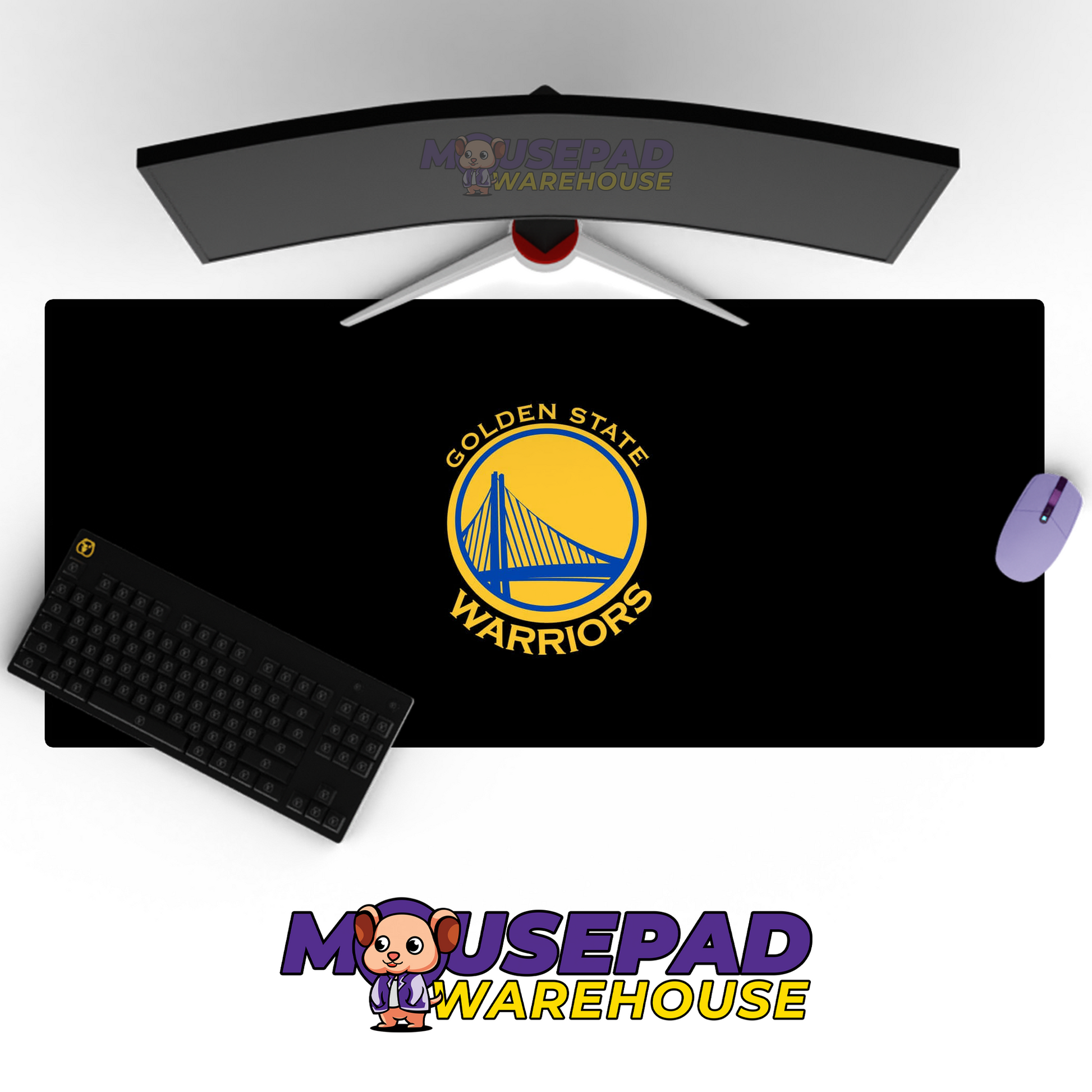 Golden State Warriors V14 Mousepad Mockup