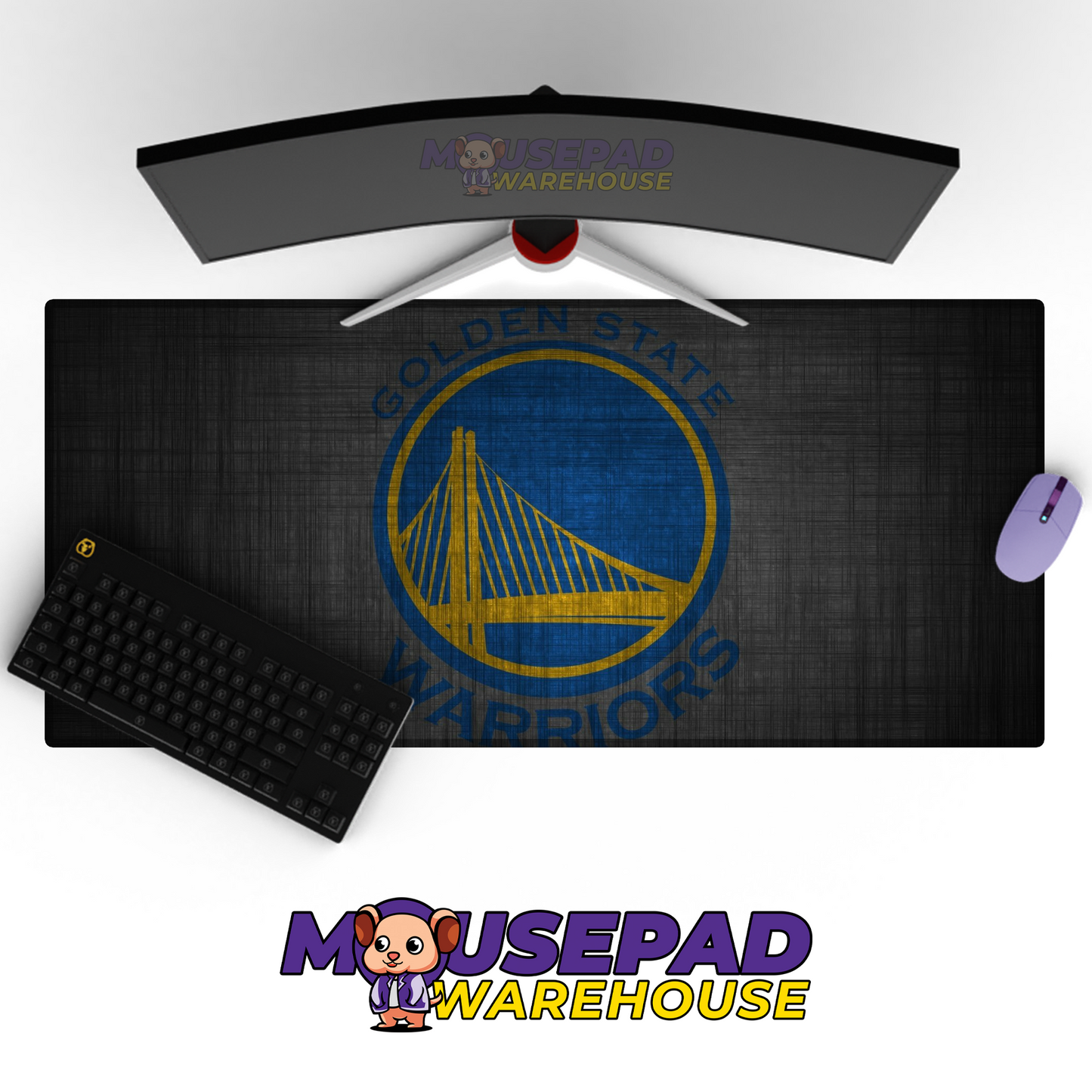 Golden State Warriors V16 Mousepad Mockup