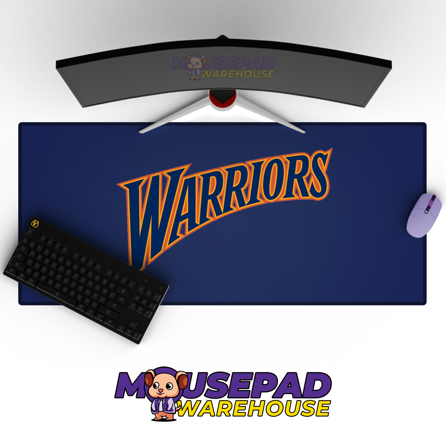 Golden State Warriors V17 Mousepad Mockup
