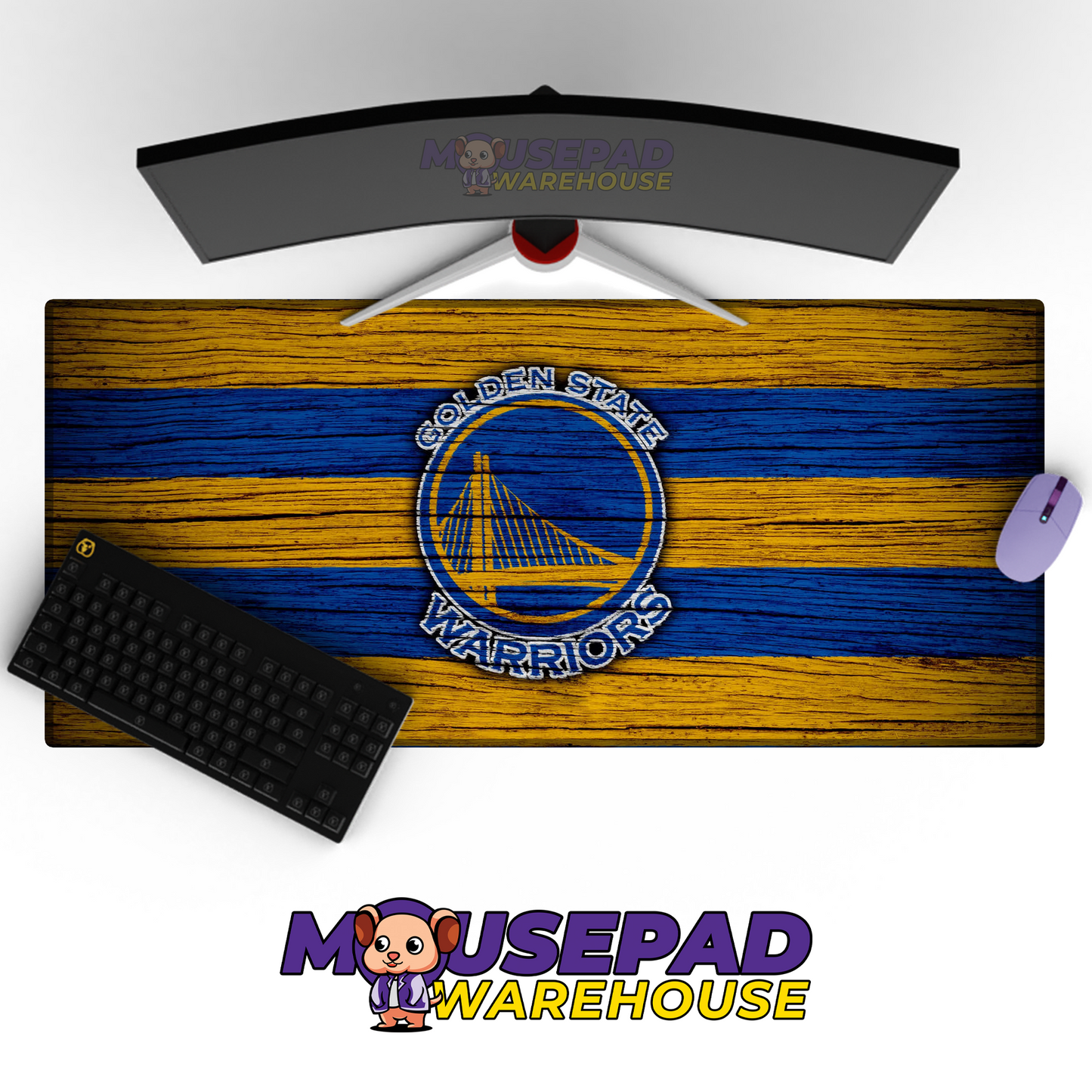 Golden State Warriors V21 Mousepad Mockup