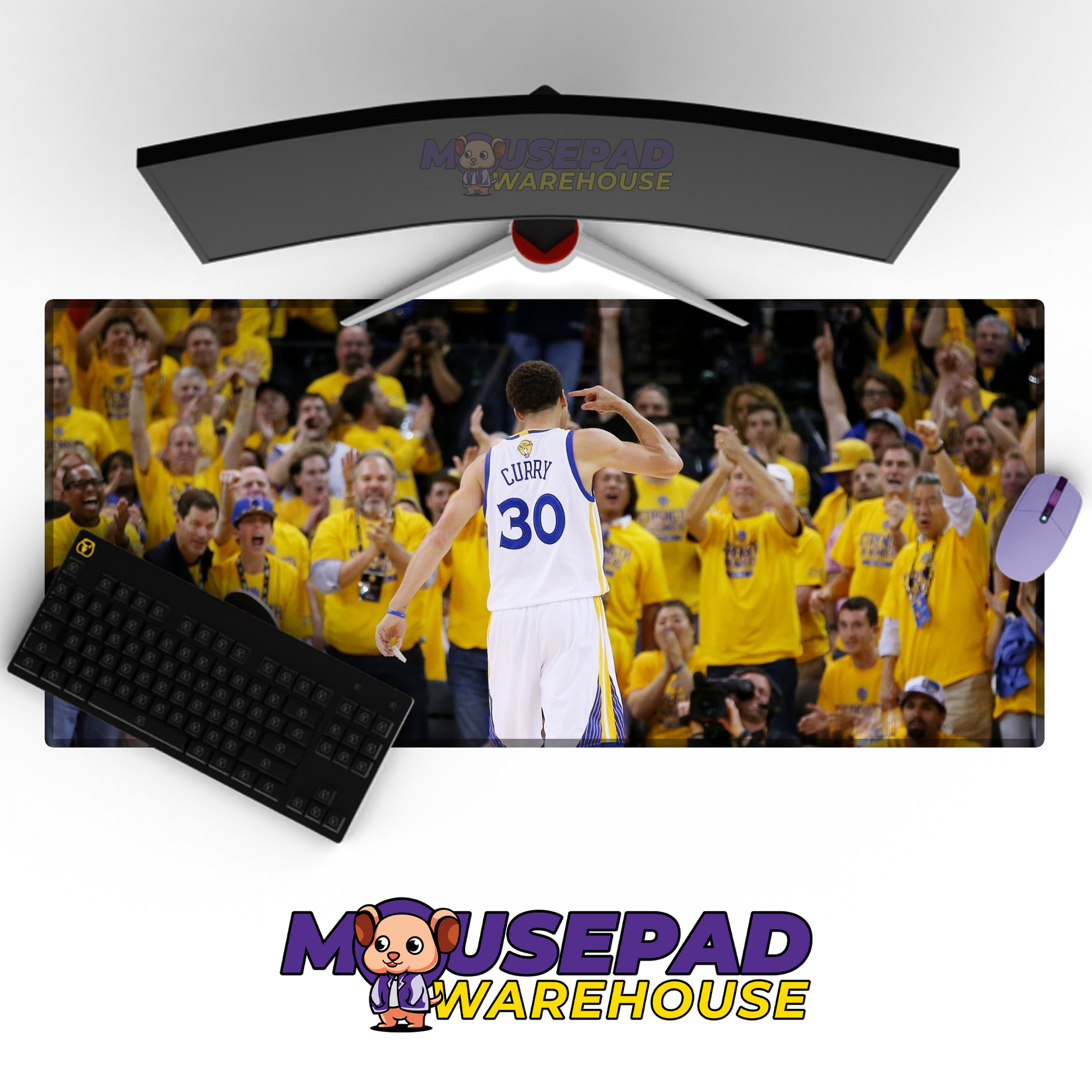 Golden State Warriors V25 Mousepad Mockup