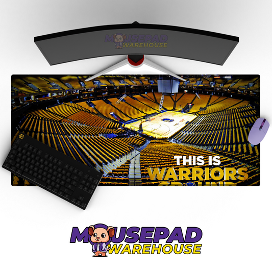 Golden State Warriors V26 Mousepad Mockup