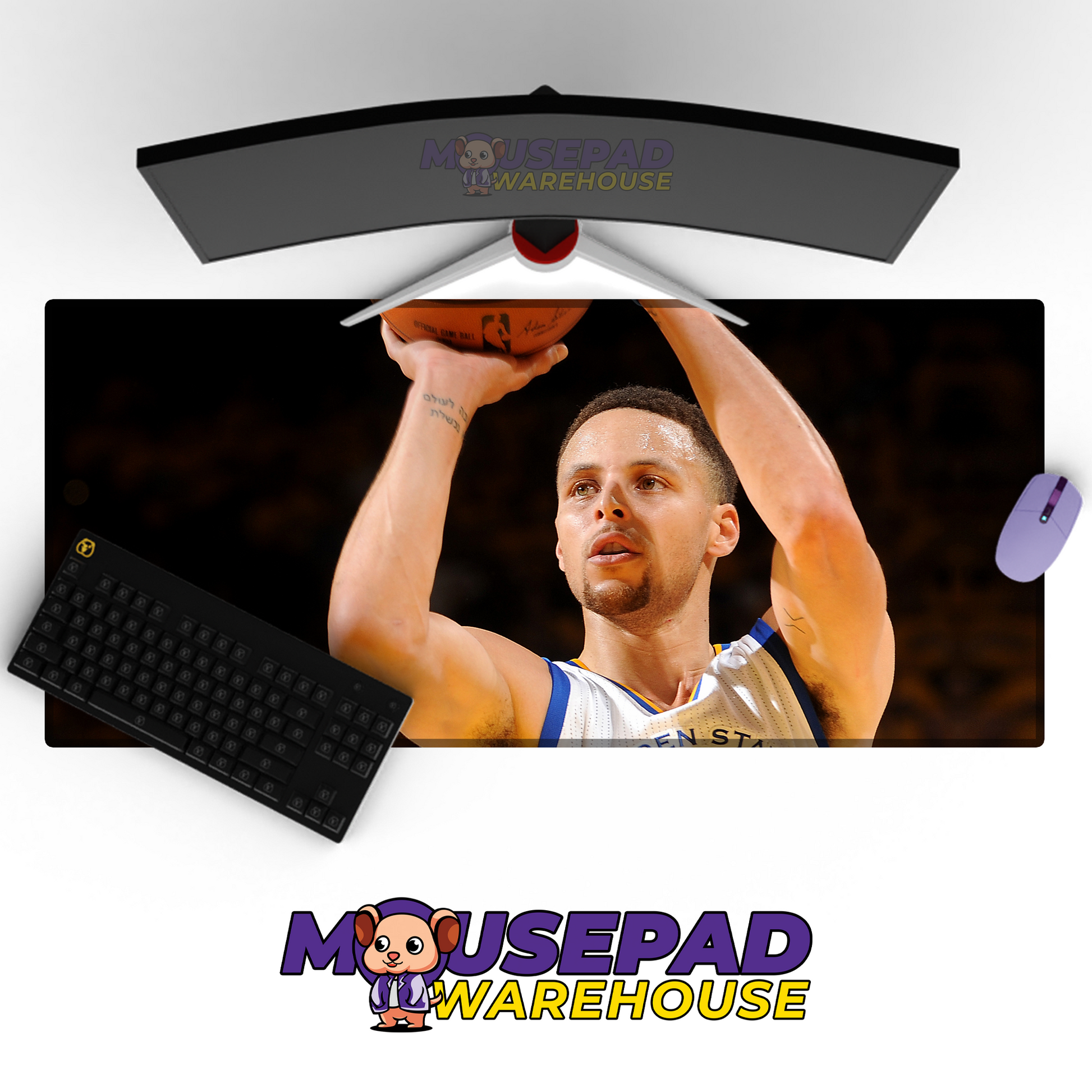Golden State Warriors V29 Mousepad Mockup
